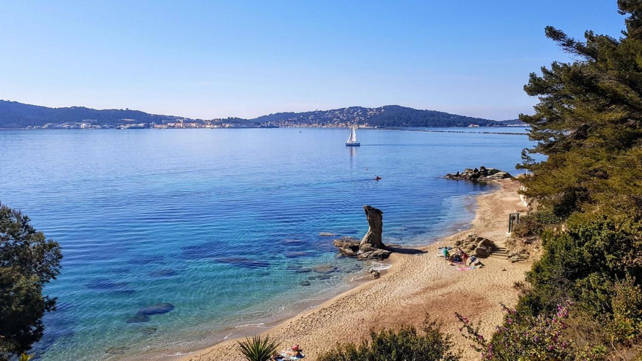 Studio 30 M2 500M Plages Mourillon 3 Personnes ツーロン エクステリア 写真
